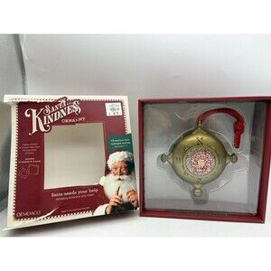 DEMDACO Santa’s Kindness Ornament QR Interactive Christmas Ornament Untested